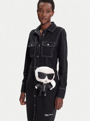 Karl Lagerfeld - Listonoszka elegancka ze sklepu: MODIVO w kategorii: Listonoszki - zdjęcie WP-EBWP-BKLVO-LN0_0000305506368