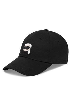 Czapka z daszkiem damska Karl Lagerfeld ze sklepu: MODIVO w kategorii: Czapki z daszkiem damskie - zdjęcie WP-EBWP-BKLVO-LN0_0000305506795