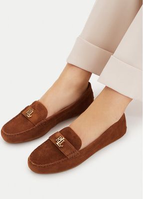 Mokasyny na jesień LAUREN RALPH LAUREN ze sklepu: MODIVO w kategorii: Mokasyny damskie - zdjęcie WP-EBWP-BKLVO-LN0_0000305508416