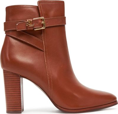 Botki jesienne LAUREN RALPH LAUREN ze sklepu: MODIVO w kategorii: Botki - zdjęcie WP-EBWP-BKLVO-LN0_0000305508836