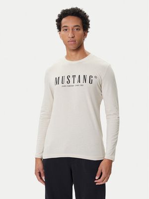 T-shirt męski jesienny Mustang ze sklepu: MODIVO w kategorii: T-shirty męskie - zdjęcie WP-EBWP-BKLVO-LN0_0000305510020