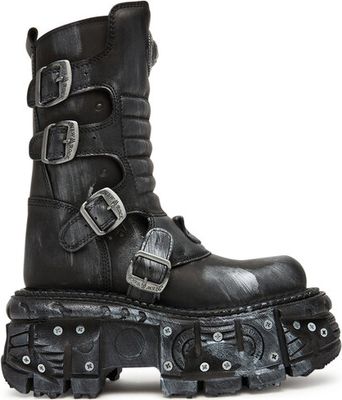 Botki jesienne NEW ROCK ze sklepu: MODIVO w kategorii: Botki - zdjęcie WP-EBWP-BKLVO-LN0_0000305514905