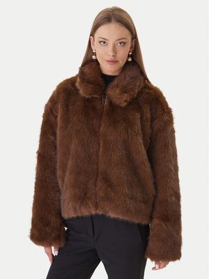 Futro damskie casual Bardot ze sklepu: MODIVO w kategorii: Futra damskie - zdjęcie WP-EBWP-BKLVO-LN0_0000305515025