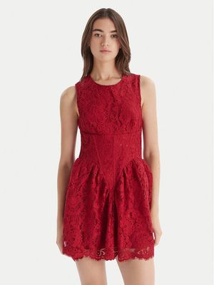 Bardot - Sukienka elegancka rozkloszowana ze sklepu: MODIVO w kategorii: Sukienki - zdjęcie WP-EBWP-BKLVO-LN0_0000305515902