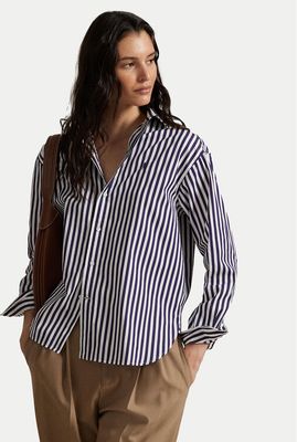 Koszula damska na jesień Polo Ralph Lauren ze sklepu: MODIVO w kategorii: Koszule damskie - zdjęcie WP-EBWP-BKLVO-LN0_0000305516541