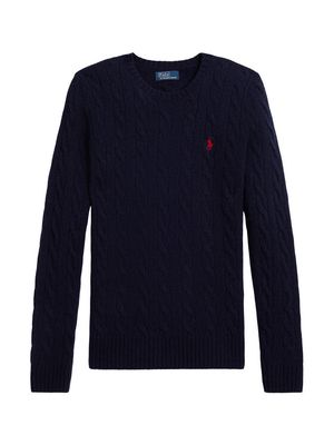 Sweter damski Polo Ralph Lauren ze sklepu: MODIVO w kategorii: Swetry damskie - zdjęcie WP-EBWP-BKLVO-LN0_0000305517166