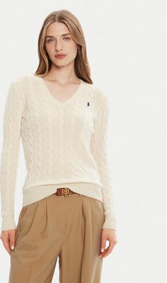 Polo Ralph Lauren - Sweter damski casualowy ze sklepu: MODIVO w kategorii: Swetry damskie - zdjęcie WP-EBWP-BKLVO-LN0_0000305517227