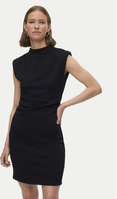 Vero Moda - Sukienka casualowa ze sklepu: MODIVO w kategorii: Sukienki - zdjęcie WP-EBWP-BKLVO-LN0_0000305521644