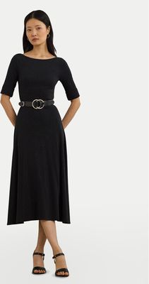 Sukienka rozkloszowana LAUREN RALPH LAUREN ze sklepu: MODIVO w kategorii: Sukienki - zdjęcie WP-EBWP-BKLVO-LN0_0000305522542