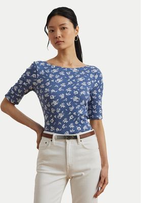 Bluzka damska casual LAUREN RALPH LAUREN ze sklepu: MODIVO w kategorii: Bluzki damskie - zdjęcie WP-EBWP-BKLVO-LN0_0000305522658