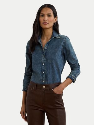 Koszula damska jesienna LAUREN RALPH LAUREN ze sklepu: MODIVO w kategorii: Koszule damskie - zdjęcie WP-EBWP-BKLVO-LN0_0000305522795