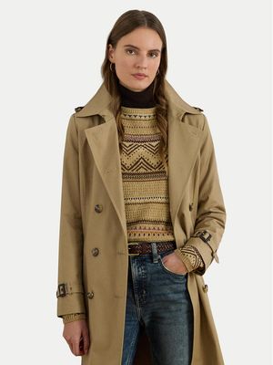 Płaszcz damski casual LAUREN RALPH LAUREN ze sklepu: MODIVO w kategorii: Płaszcze damskie - zdjęcie WP-EBWP-BKLVO-LN0_0000305522849