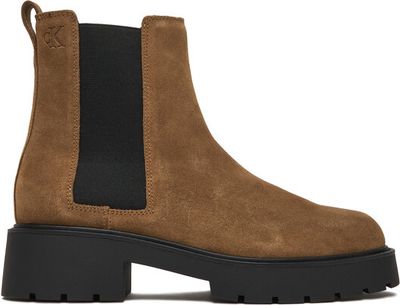 Botki Calvin Klein Jeans ze sklepu: MODIVO w kategorii: Botki - zdjęcie WP-EBWP-BKLVO-LN0_0000305524843