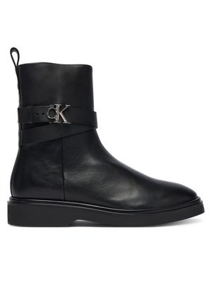 Botki jesienne Calvin Klein ze sklepu: MODIVO w kategorii: Botki - zdjęcie WP-EBWP-BKLVO-LN0_0000305525352