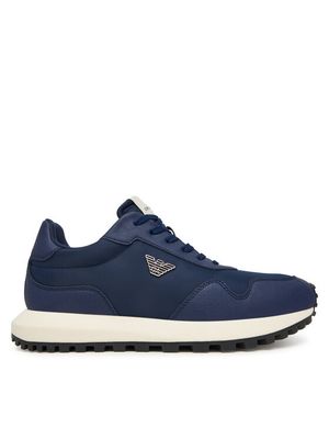 Emporio Armani - Buty sportowe męskie jesienne ze sklepu: MODIVO w kategorii: Buty sportowe męskie - zdjęcie WP-EBWP-BKLVO-LN0_0000305529473