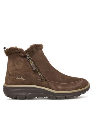 Botki jesienne Skechers ze sklepu: MODIVO w kategorii: Botki - zdjęcie WP-EBWP-BKLVO-LN0_0000305529725