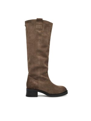 Kozaki damskie zimowe Steve Madden ze sklepu: MODIVO w kategorii: Kozaki damskie - zdjęcie WP-EBWP-BKLVO-LN0_0000305530882