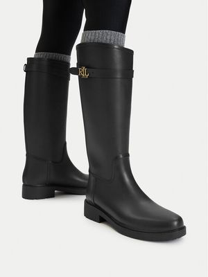 Kalosze damskie wiosenne LAUREN RALPH LAUREN ze sklepu: MODIVO w kategorii: Kalosze damskie - zdjęcie WP-EBWP-BKLVO-LN0_0000305545305