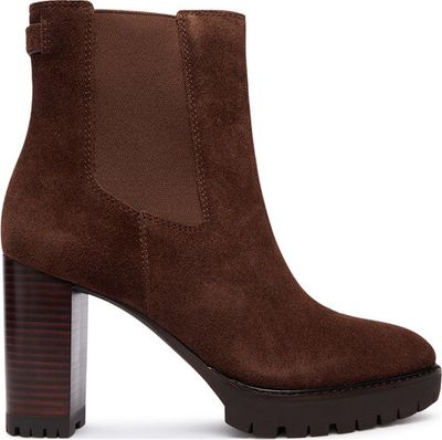 Botki jesienne LAUREN RALPH LAUREN ze sklepu: MODIVO w kategorii: Botki - zdjęcie WP-EBWP-BKLVO-LN0_0000305545374