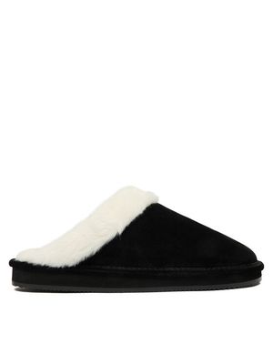 Polo Ralph Lauren - Kapcie damskie zimowe ze sklepu: MODIVO w kategorii: Kapcie damskie - zdjęcie WP-EBWP-BKLVO-LN0_0000305545589
