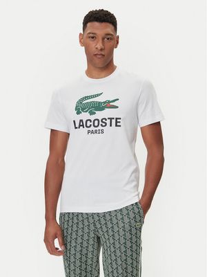 T-shirt męski młodzieżowy na wiosnę Lacoste ze sklepu: MODIVO w kategorii: T-shirty męskie - zdjęcie WP-EBWP-BKLVO-LN0_0000305548641