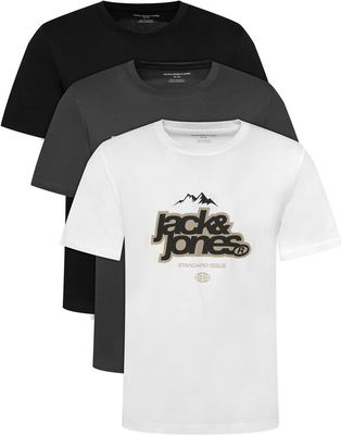 T-shirt męski młodzieżowy Jack & Jones ze sklepu: MODIVO w kategorii: T-shirty męskie - zdjęcie WP-EBWP-BKLVO-LN0_0000305549662