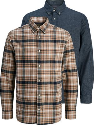 Koszula męska Jack & Jones ze sklepu: MODIVO w kategorii: Koszule męskie