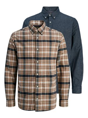 Koszula męska Jack & Jones ze sklepu: MODIVO w kategorii: Koszule męskie - zdjęcie WP-EBWP-BKLVO-LN0_0000305549686
