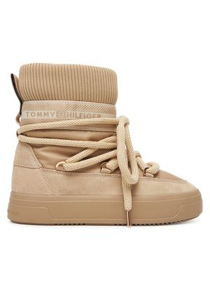 Śniegowce damskie na zimę Tommy Hilfiger ze sklepu: MODIVO w kategorii: Śniegowce damskie - zdjęcie WP-EBWP-BKLVO-LN0_0000305551085
