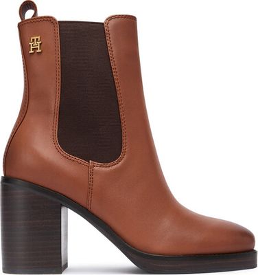 Botki jesienne Tommy Hilfiger ze sklepu: MODIVO w kategorii: Botki - zdjęcie WP-EBWP-BKLVO-LN0_0000305551115