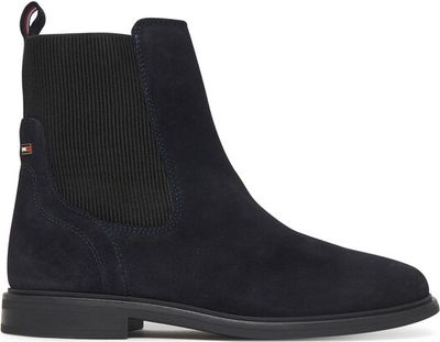 Botki jesienne Tommy Hilfiger ze sklepu: MODIVO w kategorii: Botki - zdjęcie WP-EBWP-BKLVO-LN0_0000305551139