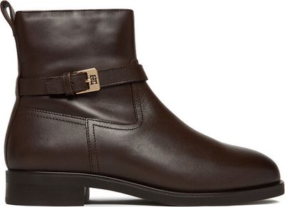 Botki jesienne Tommy Hilfiger ze sklepu: MODIVO w kategorii: Botki - zdjęcie WP-EBWP-BKLVO-LN0_0000305551245