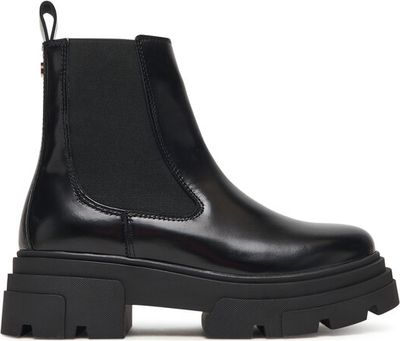 Botki jesienne Tommy Hilfiger ze sklepu: MODIVO w kategorii: Botki - zdjęcie WP-EBWP-BKLVO-LN0_0000305551467