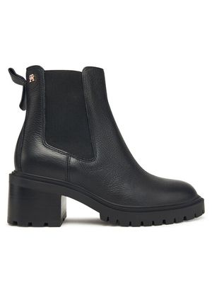 Botki jesienne Tommy Hilfiger ze sklepu: MODIVO w kategorii: Botki - zdjęcie WP-EBWP-BKLVO-LN0_0000305551535