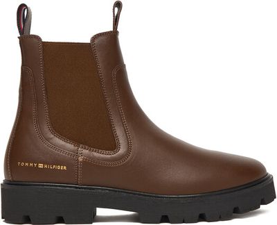 Tommy Hilfiger - Botki na jesień ze sklepu: MODIVO w kategorii: Botki - zdjęcie WP-EBWP-BKLVO-LN0_0000305551559