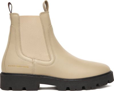 Botki jesienne Tommy Hilfiger ze sklepu: MODIVO w kategorii: Botki - zdjęcie WP-EBWP-BKLVO-LN0_0000305551566