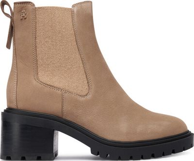 Botki na jesień Tommy Hilfiger ze sklepu: MODIVO w kategorii: Botki - zdjęcie WP-EBWP-BKLVO-LN0_0000305551573