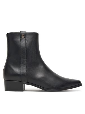 Botki na jesień Tommy Hilfiger ze sklepu: MODIVO w kategorii: Botki - zdjęcie WP-EBWP-BKLVO-LN0_0000305551788