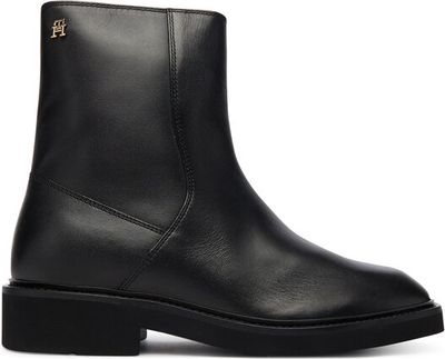 Botki jesienne Tommy Hilfiger ze sklepu: MODIVO w kategorii: Botki - zdjęcie WP-EBWP-BKLVO-LN0_0000305551849
