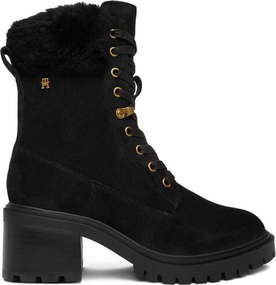 Botki jesienne Tommy Hilfiger ze sklepu: MODIVO w kategorii: Botki - zdjęcie WP-EBWP-BKLVO-LN0_0000305551986
