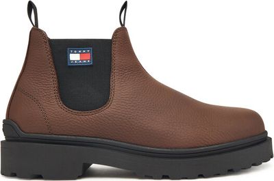 Buty zimowe męskie na jesień Tommy Jeans ze sklepu: MODIVO w kategorii: Buty zimowe męskie - zdjęcie WP-EBWP-BKLVO-LN0_0000305552983