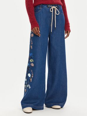 Jeansy damskie casual Munthe ze sklepu: MODIVO w kategorii: Jeansy damskie - zdjęcie WP-EBWP-BKLVO-LN0_0000305553409