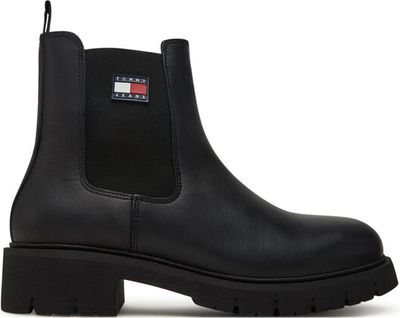 Tommy Jeans - Botki jesienne ze sklepu: MODIVO w kategorii: Botki - zdjęcie WP-EBWP-BKLVO-LN0_0000305553461