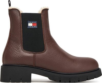 Botki na jesień Tommy Jeans ze sklepu: MODIVO w kategorii: Botki - zdjęcie WP-EBWP-BKLVO-LN0_0000305553522