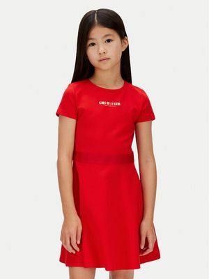 Sukienka dziewczęca letnia Calvin Klein Jeans ze sklepu: MODIVO w kategorii: Sukienki dziewczęce - zdjęcie WP-EBWP-BKLVO-LN0_0000305559982