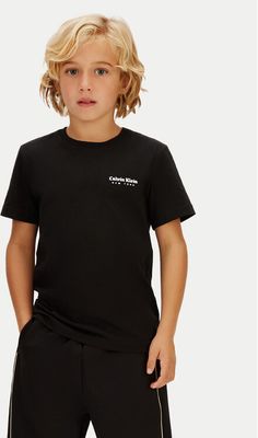 T-shirt chłopięce letni Calvin Klein Jeans ze sklepu: MODIVO w kategorii: T-shirty chłopięce - zdjęcie WP-EBWP-BKLVO-LN0_0000305560452