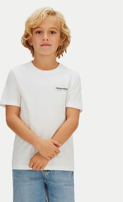 T-shirt chłopięce letni Calvin Klein Jeans ze sklepu: MODIVO w kategorii: T-shirty chłopięce - zdjęcie WP-EBWP-BKLVO-LN0_0000305560483