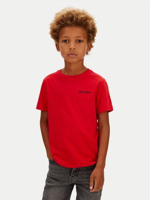 T-shirt chłopięce na lato Calvin Klein Jeans ze sklepu: MODIVO w kategorii: T-shirty chłopięce - zdjęcie WP-EBWP-BKLVO-LN0_0000305560490