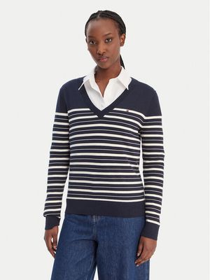 Sweter damski zimowy Tommy Hilfiger ze sklepu: MODIVO w kategorii: Swetry damskie - zdjęcie WP-EBWP-BKLVO-LN0_0000305560520