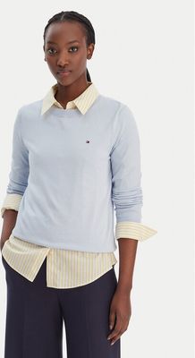 Sweter damski casualowy Tommy Hilfiger ze sklepu: MODIVO w kategorii: Swetry damskie - zdjęcie WP-EBWP-BKLVO-LN0_0000305560544